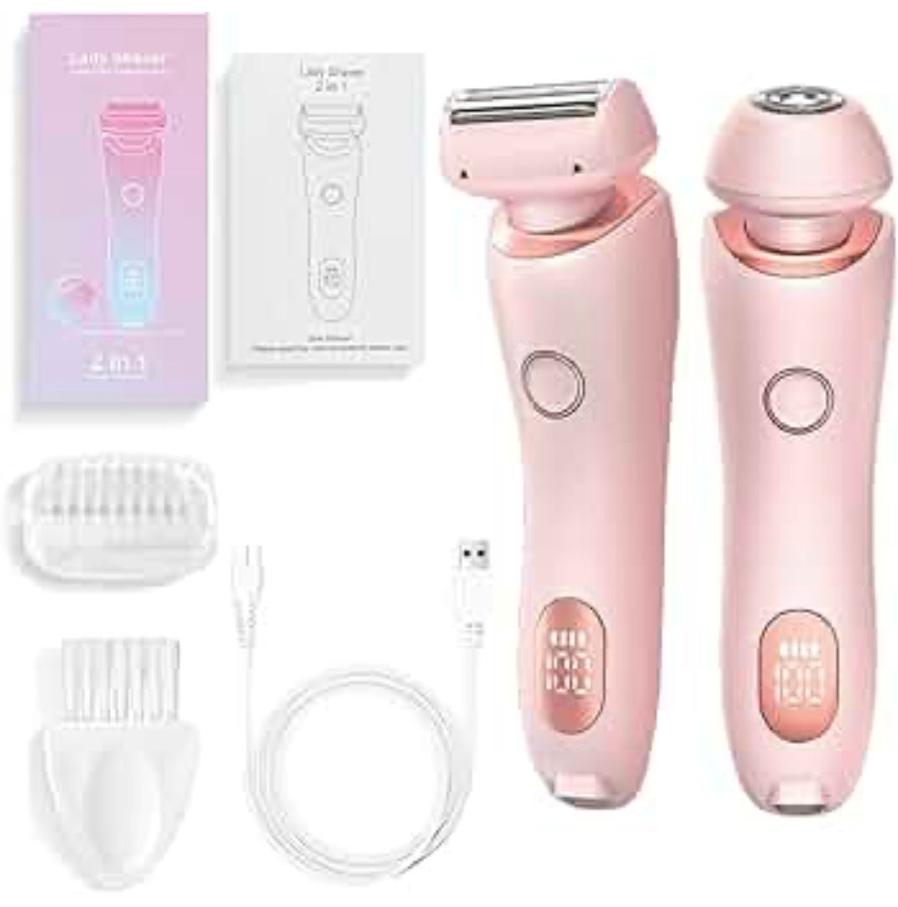 Máquina rasuradora íntima 2 en 1 Mujer