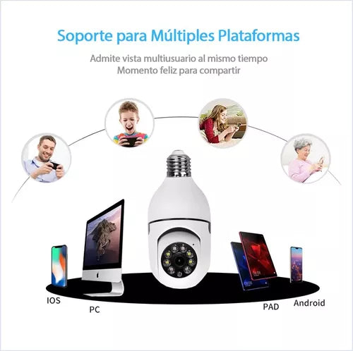 Foco Camara De Seguridad 360