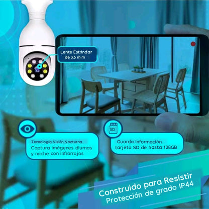 Foco Camara De Seguridad 360