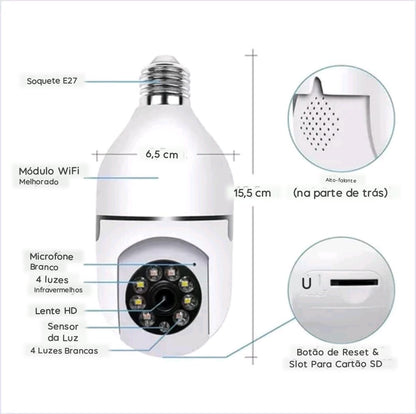 Foco Camara De Seguridad 360