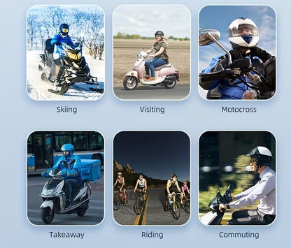 AUDIFONO PARA CASCO DE MOTO V10